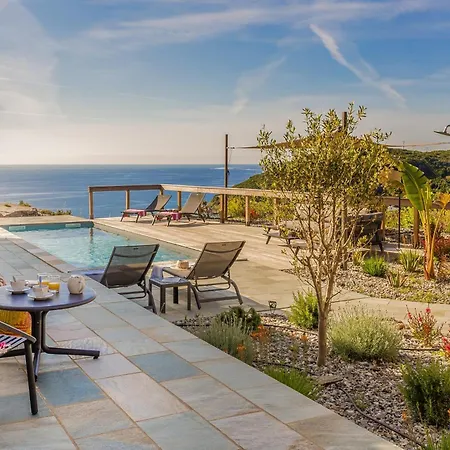 Villa A Roccia Entre Et Montagne Avec Piscine Privee Sisco